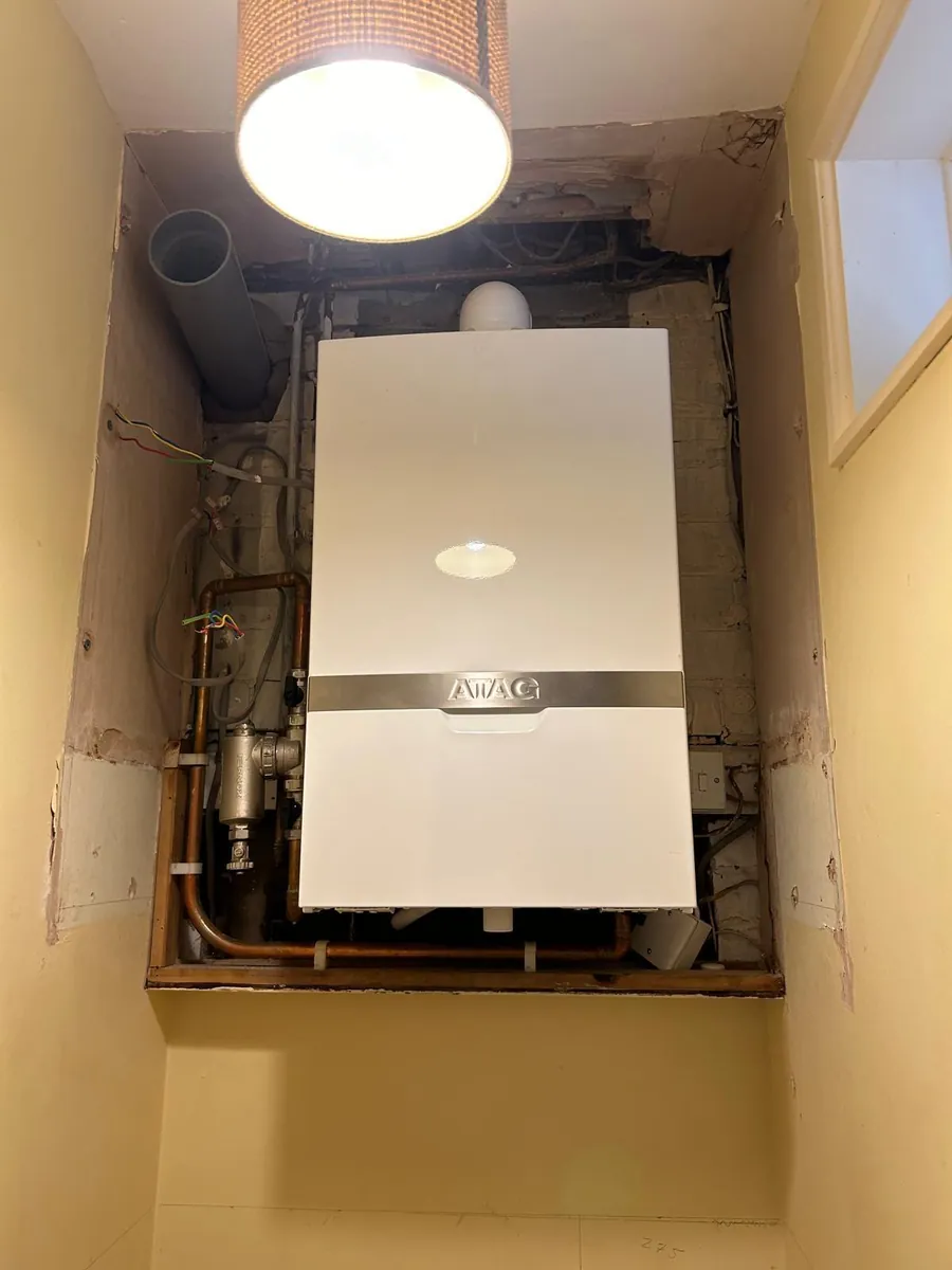 Boiler installation — after